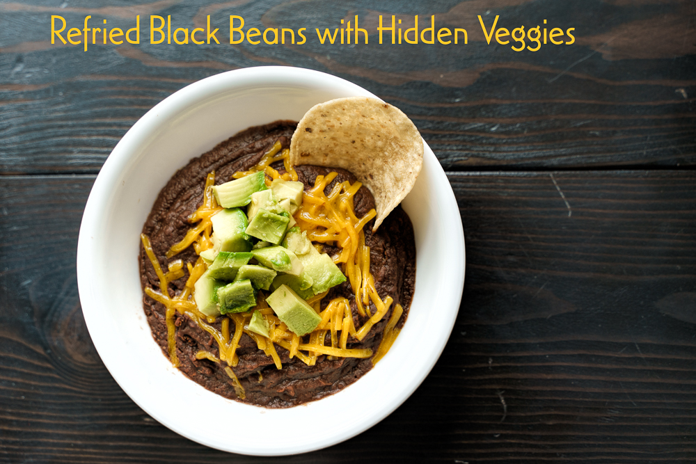 Healthy Instant Pot Refried Black Beans Recipe