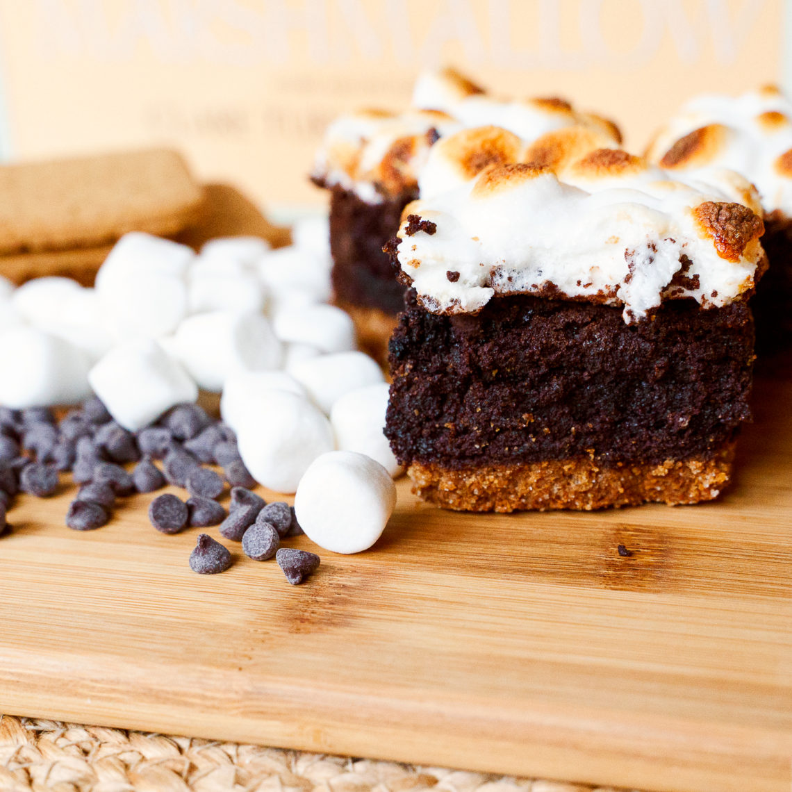 Gluten and Dairy Free S'mores Brownies