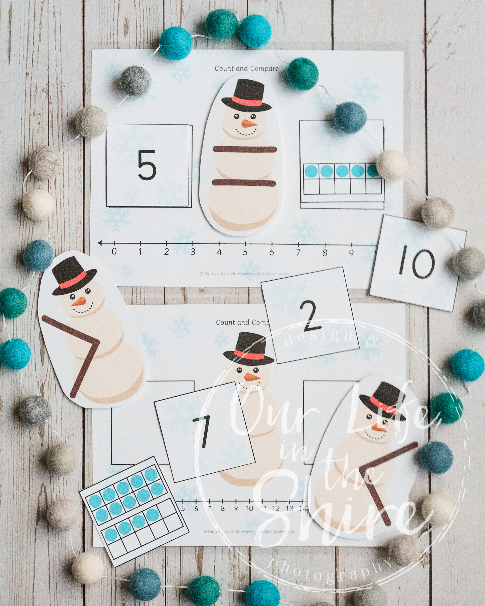 Snowman Math 0-20 | Homeschool Printable Activity