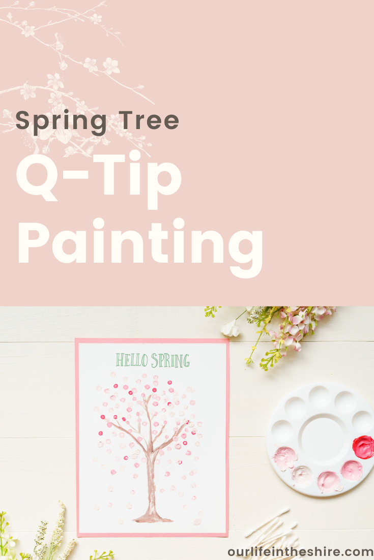 Kids Q-Tip Painting Activity